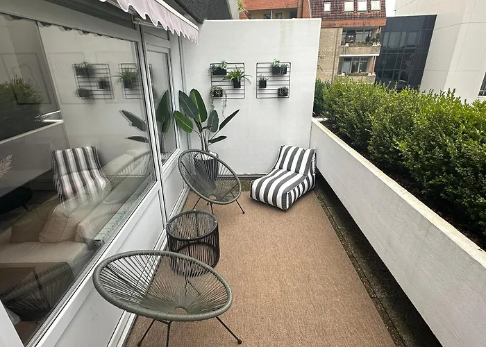 Lejlighed Jobostays - Urban Studio Loft Oldenburg Innenstadt - Designerbad Und Balkon - 5 Min Zu Fuss Innenstadt Und Bahnhof - Aufzug - Highspeed Wlan - Vollkueche Mit Kaffeemaschine Und Spuelmaschine - Kontaktfreier Check-In *